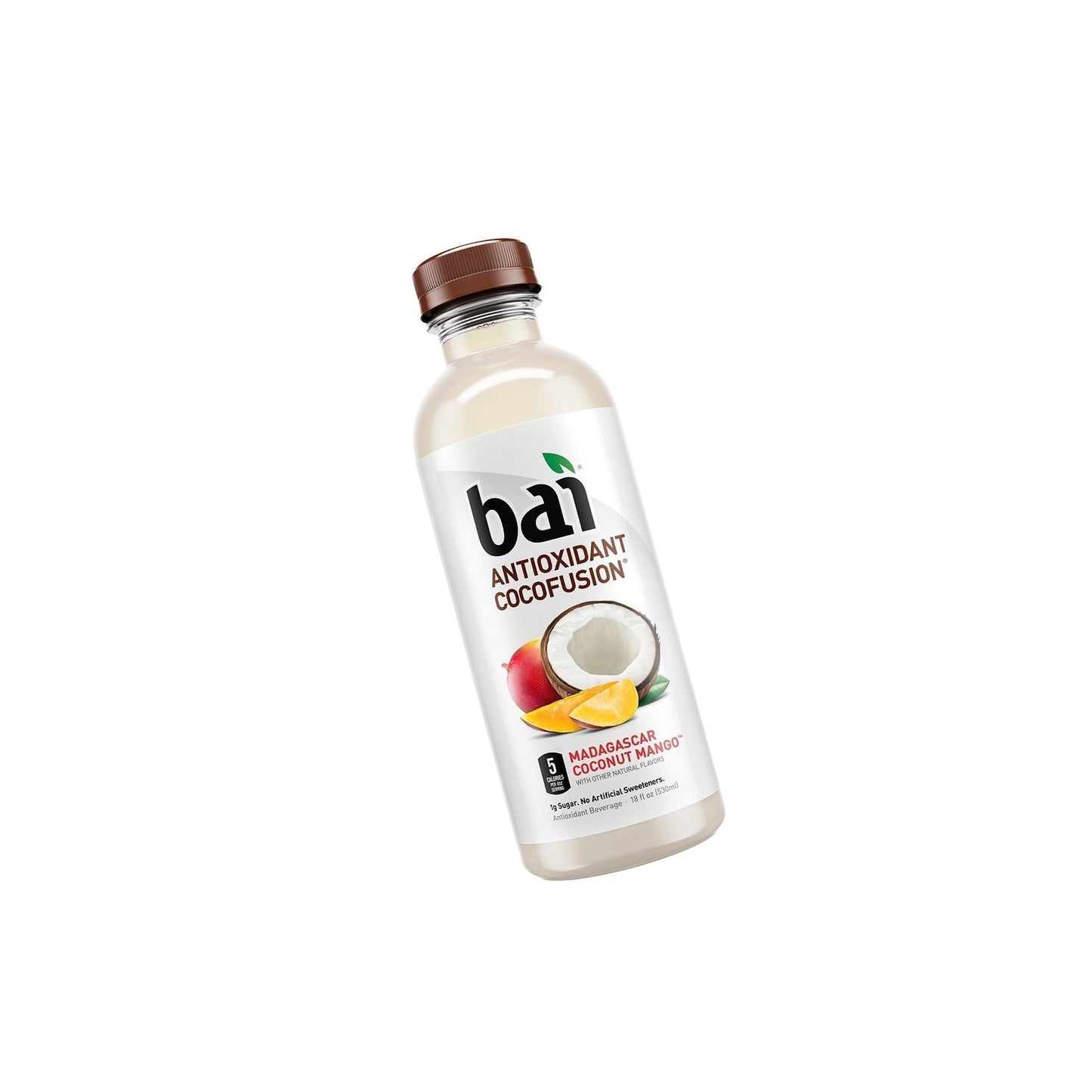 Bai Coco-fusion Antioxidant Infused Beverage, Madagascar Coconut Mango, 18 Fl Oz