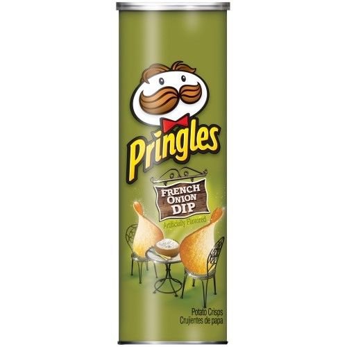 Pringles French Onion Dip Potato Crisps 5.5 Oz