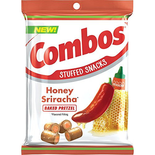 Combos Honey Sriracha Pretzel Baked Snacks, 6.3 Oz