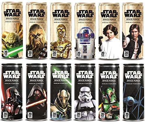 Star Wars Space Punch Sparkling Vitamin Drink, Collectors Edition