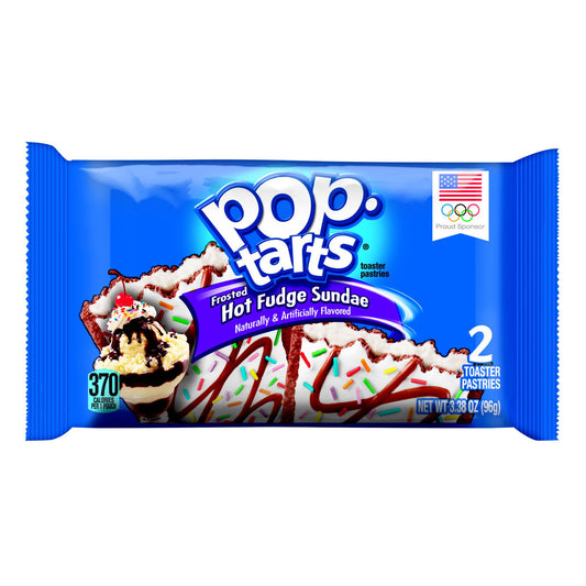 Kelloggs Pop-Tarts Hot Fudge Sundae Toaster Pastries, 3.5 oz.