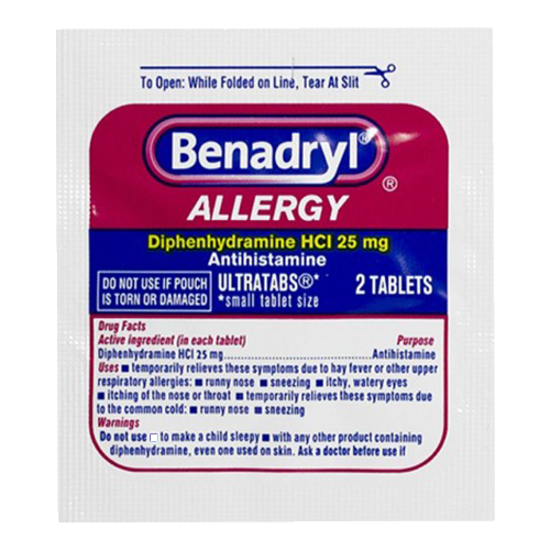 Benadryl - Allergy Ultra-tab Tablets-1 Count
