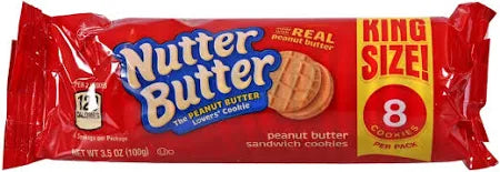 NUTTER BUTTER The PEANUT BUTTER lover's cookie